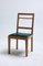 Mid-Century Modern Chairs in Wood and Leather, Brazil, 1960s, Set of 8 3