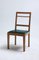 Mid-Century Modern Stühle aus Holz & Leder, Brasilien, 1960er, 8 . Set 3