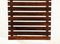 Small Mid-Century Modern Slatted Bench, Brazil, 1960s 8