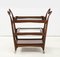 Mid-Century Modern 3-Tier Tea Cart attributed to Teperman Manufacture, Brazil, 1950s 3