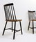 Mid-Century Spindle Back Dining Chairs attributed to Yngve Ekström for Pastoe, Netherlands, 1950s, Set of 6 6