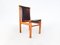 Mid-Century Modern Leather Dining Chairs attributed to Ilmari Tapiovaara, 1970s, Set of 4 2