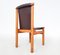 Mid-Century Modern Leather Dining Chairs attributed to Ilmari Tapiovaara, 1970s, Set of 4 9
