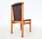 Mid-Century Modern Leather Dining Chairs attributed to Ilmari Tapiovaara, 1970s, Set of 4, Image 9