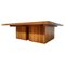 Mid-Century Modern Wooden Coffee Table Mod. 454 Il Castello attributed to Mario Bellini, 1970s 2