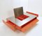 Mid-Century Modern Orange Caori Coffee Table attributed to Vico Magistretti, 1960s, Image 12