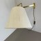 Lampada da parete minimalista in ottone con braccio flessibile regolabile nello stile di Stilnovo, Italia, anni '70, Immagine 13