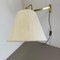 Minimalist Adjustable Swing Arm Brass Wall Light in the style of Stilnovo, Italy, 1970s 13