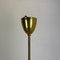 Mid-Century Diabolo Brass and Metal Tube Hanging Light from Stilnovo, Italy, 1950s, Image 10