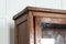 Large French Oak Glazed Haberdashery Shop Cabinet, 1900s 11