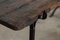 Tavolo su cavalletto in ferro e pino, fine XIX secolo, Immagine 3