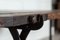 19th Century Iron & Pine Trestle Table, 1890s 7