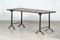 19th Century Iron & Pine Trestle Table, 1890s, Image 6