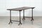 19th Century Iron & Pine Trestle Table, 1890s 6