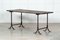 19th Century Iron & Pine Trestle Table, 1890s 4