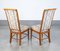 Hollywood Regency Beech Chairs 8