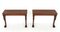 Georgian Revival Console Tables in Mahogany, Set of 2 2
