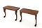 Georgian Revival Console Tables in Mahogany, Set of 2, Image 1