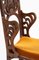 Art Nouveau Chairs in the style of Rippl-Rónai József, 1900s, Set of 4 7