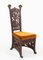 Art Nouveau Chairs in the style of Rippl-Rónai József, 1900s, Set of 4 15