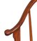 Horseshoe Dining Chairs with Carvings, Set of 4 4