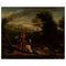 Jan Frans Beschey, Escena de Arcadia rococó flamenca, siglo XVIII, pintura al óleo, Imagen 2