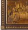 Artista piamontés, Fete Galante, siglo XVIII, Collage con incrustaciones de bambú sobre lienzo, Enmarcado, Imagen 3