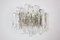 Large Ice Glass Icicle Wall Lamp from Kalmar, 1960s, Image 2