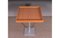 Mesa de centro cuadrada de madera de cerezo blanqueada, Imagen 2