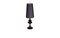 Glossy Black Table Lamp 1