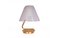 Small Table Lamp with Golden Base, Image 1
