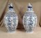 Late 19th Century Earthenware Vases in the style of Delft, 1890s, Set of 2 4