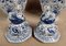 Late 19th Century Earthenware Vases in the style of Delft, 1890s, Set of 2 8