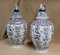 Late 19th Century Earthenware Vases in the style of Delft, 1890s, Set of 2, Image 2
