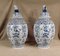 Late 19th Century Earthenware Vases in the style of Delft, 1890s, Set of 2 5