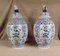 Late 19th Century Earthenware Vases in the style of Delft, 1890s, Set of 2, Image 5