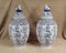 Late 19th Century Earthenware Vases in the style of Delft, 1890s, Set of 2 1
