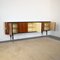 Italian Rosewood Sideboard with Original Shapes, Three Opening Doors & Central Lock, 1950s, Image 13