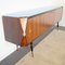 Italian Rosewood Sideboard with Original Shapes, Three Opening Doors & Central Lock, 1950s, Image 8