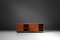 Credenza Mid-Century in teak marrone, Immagine 5