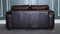 Sofá de dos plazas vintage de cuero en marrón chocolate de Sofitalia, Imagen 13
