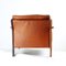 Mid-Century Armchair in Cognac Leather and Rosewood, 1970s 6
