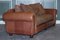 Leather with Egyptian Pattern Fabric Grand Sofa by Thomas Lloyd 9