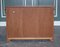 Vintage Burr Yew Wood Three Drawers & Cupboards Bow Front Sideboard, Image 12
