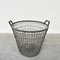 Vintage Industrial Metal Basket, 1950s 1
