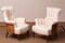 Victorian Cotton Deconstructed Tufted Scroll-Back Chairs, 1900s, Set of 2, Image 15