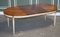 Kindel Furniture Tavolo da pranzo allungabile in ciliegio e legno dorato dipinto a mano, Immagine 9