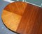 Kindel Furniture Tavolo da pranzo allungabile in ciliegio e legno dorato dipinto a mano, Immagine 5
