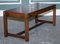 Vintage Hardwood & Brass Military Campaign Coffee Table from Harrods London 6
