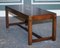 Vintage Hardwood & Brass Military Campaign Coffee Table from Harrods London, Image 7
